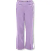 ONLY GIRLS Broek 'KOGWarm' lichtlila / zwart / wit