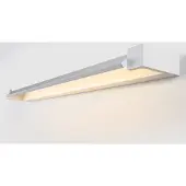 LumenXL Witte draaibare wandlamp Sirle, 45 cm