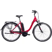 Hercules Lyon F7 E‑Citybike red‑glossy 56 cm 545 Wh