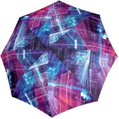 Knirps Paraplu T.200 Medium Duomatic Future Kleurrijke