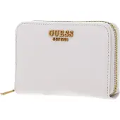 GUESS Portemonnee Laurel SLG Zip Around Wallet Stone Crème