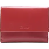 Esquire Portemonnee Silk 02 Wallet Red Donkerrood