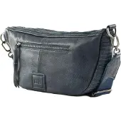 Fredsbruder Leren Gordeltas Riffel Beltbag Dusty Blue Blauwgrijs