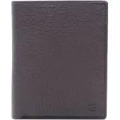Esquire Leren Portemonnee Deer Cardsafe Wallet High Brown Donkerbruin
