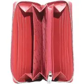 Esquire Portemonnee New Silk Wallet Red Donkerrood