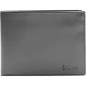 Esquire Portemonnee New Silk Wallet Black Zwart