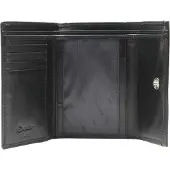 Esquire portemonnee Silk 02 Wallet Black zwart
