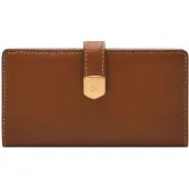Fossil portemonnee Lennox Lennox Tab Bifold Brown bruine