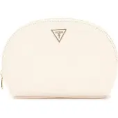 GUESS Utensil zak Dome Cosmetic Pouch Cream Crème