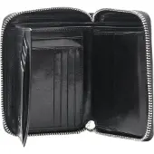 Esquire portemonnee Toscana Zip Wallet Black zwart