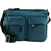Mandarina Duck Schoudertas Hunter Crossover Scuba Blue Petrol