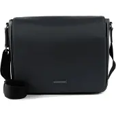 Mandarina Duck Schoudertas Laptoptas met laptopvak Eco Times Messenger Lead Grijs
