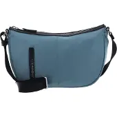 Mandarina Duck Schoudertas Hunter Hobo Bag Smoke Blue Lichtblauw