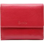 Esquire Leren Portemonnee Viktoria Wallet With Flap Red Donkerrood