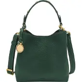 Fossil schoudertas handtas Jessie Bucket Crossbody Bag Viridian donkergroen