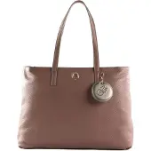 Mandarina Duck Leren Schoudertas Mellow Leather Shopper Balsamic Bruine