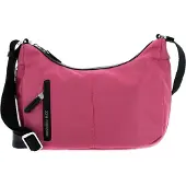 Mandarina Duck schoudertas Hunter Hobo Bag Raspberry Rose roze
