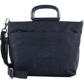 Mandarina Duck Handtas Schoudertas MD20 Lux Handbag Lux Navy Zwart