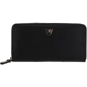 Coccinelle Leren Portemonnee Lucilla Zip Around Wallet Noir Zwart