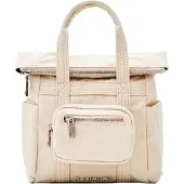 Desigual Vrije tijd rugzak Schoudertas Modular Voyager Across Body Bag White Crème