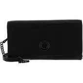 Mandarina Duck Leren Kaarthoes Schoudertas Mellow Leather Wallet Bag Mole Bruine