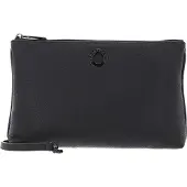 Mandarina Duck Leren Schoudertas Mellow Leather Crossover Bag Stormy Weather Donkergrijs