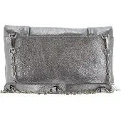 Gianni chiarini Schoudertas Koppeling Glenda Crossbody Bag Dark Silver Zilverkleurig