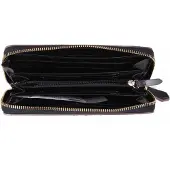 Valentino Portemonnee Posillipo Zip Around Wallet Nero Zwart