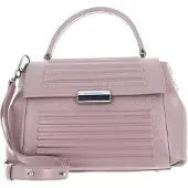 Mandarina Duck Leren Handtas Schoudertas I-Con Handbag Rosewood Oud roze
