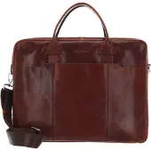 Saddler Afzonderlijke gevallen Business tas met laptopvak Vadstena Computer Bag Midbrown Bruine