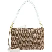 Gianni chiarini Schoudertas Brenda Crossbody Bag Naturale-Marble Lichtbruin