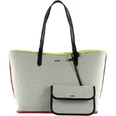 DKNY Schoudertas Shopper Hallie Tote Black Multi Veelkleurig