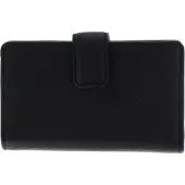 Gianni chiarini Portemonnee Grain Wallet Nero Zwart