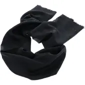 GUESS Sjaal Jacquard Scarf Dark Black Zwart