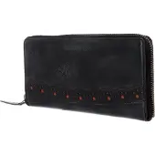Bruno Banani Portemonnee Ziloo Zip Around Wallet Black Zwart