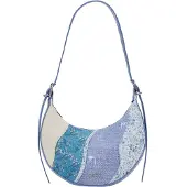 Desigual Schoudertas Bijou Cascais Shoulder Bag Tutti Fruti Lichtblauw