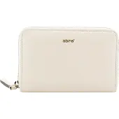 Abro Leren Portemonnee Leather Dalia Wallet Beige