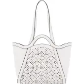 Coccinelle Shoppers - Cow.Per. in wit