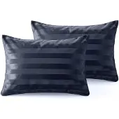 Sleeptime Lazy kussensloop Hotel Velvet - Navy - 2 stuks 60x70 cm