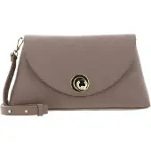 Coccinelle Handtas 'Nikla Handbag Double Grainy Leather' taupe