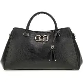GUESS Handtas 'Anadela 3 Comp Satch' zwart