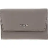 PICARD Leren portemonnee Bingo Flap Wallet Gravel Taupe