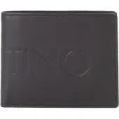 Valentino Leren portemonnee Mason Wallet Nero zwart