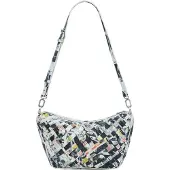 Desigual schoudertas Intrecciato Foxtrot Crossbody Bag Tutti Fruti veelkleurig