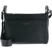 Mandarina Duck Leren schoudertas Mellow Leather Crossover Bag Pine Green donkergroen