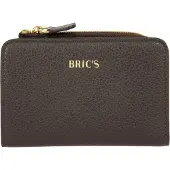 Bric's Leren portemonnee Gondola Mughetto Wallet Ebony donkerbruin