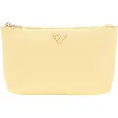 GUESS accessoiretas Serenova Wristlet Pouch Yellow Lichtgeel