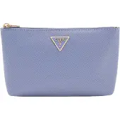 GUESS accessoiretas Laurel II Wristlet Pouch Grey Blue blauwgrijs