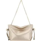 Liu Jo schoudertas Riccy ECS Hobo Bag Light Gold goudkleurig