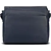 Jost business tas schoudertas met laptopvak Tromsoe Business Bag Blue donkerblauw